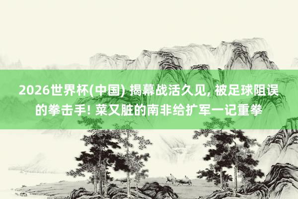 2026世界杯(中国) 揭幕战活久见， 被足球阻误的拳击手! 菜又脏的南非给扩军一记重拳